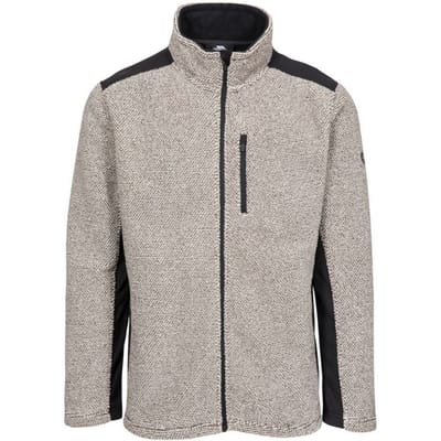Trespass Heren Farantino Fleece Jacket (Truffel Bruine streep)