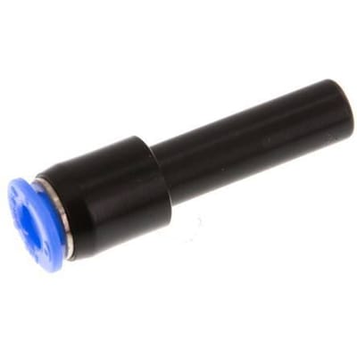 4mm x 6mm PBT Insteekfitting Plug Compact Ontwerp NBR [2 Stuks]