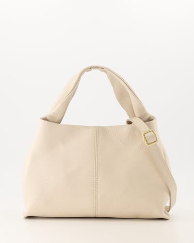 Teatro - Polly - Handtas - Crossbodytas - Classic Grain - Ecru - Goudkleurig