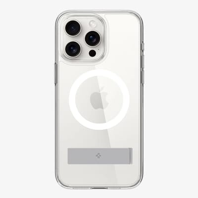 Spigen Ultra Hybrid S MagSafe voor de Apple iPhone 15 Pro Max - Transparent