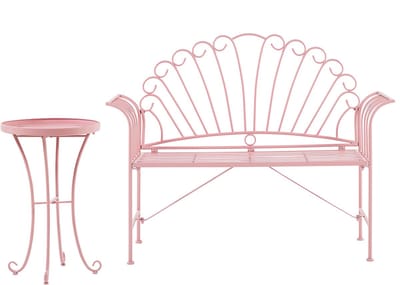 CAVINIA - Bistroset voor 2 - Roze - Metaal