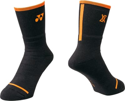 Yonex 19248EX Viktor Axelsen sokken - zwart/oranje - mt 44-47