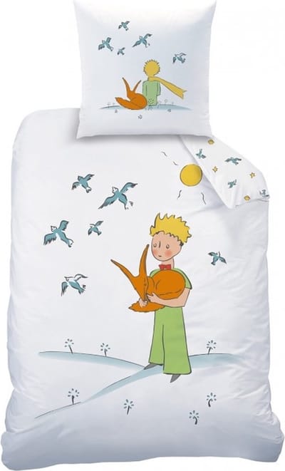 De Kleine Prins Dekbedovertrek Birds - Eenpersoons - 140 x 200 cm - Katoen