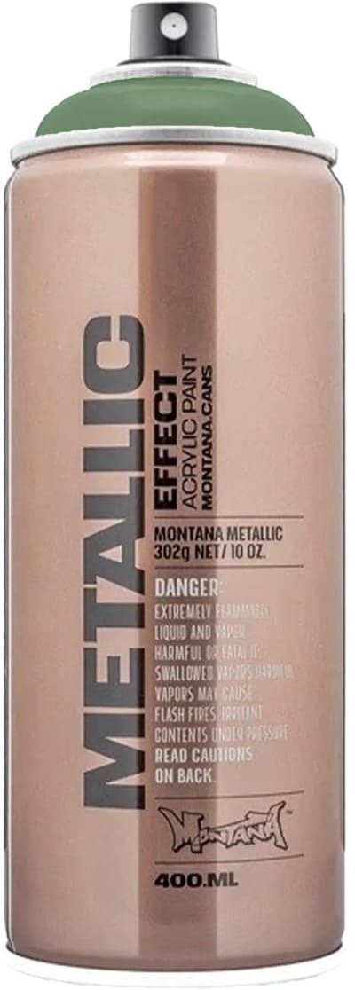 Montana Metallic GROEN verf spuitbus 400ml