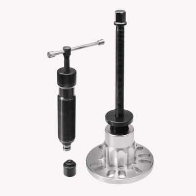 Hydraulische naaftrekker - Aandrijfas uitdrukker - Wielnaaf Demontage - 10 Ton Spindel - 96-125 mm - Zilver