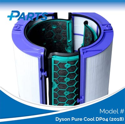 Dyson Pure Cool DP04 (2018) Filter (Plus.Parts® alternatief voor 969048-05)