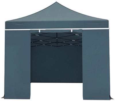 Easy up 3x6m grijs luxe partytent opvouwbaar