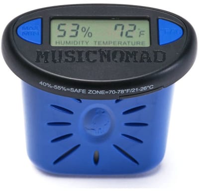 MusicNomad MN311 The Humitar ONE Hygrometer en Bevochtiger voor Akoestische Gitaar