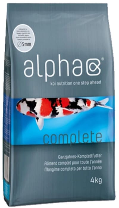 ALPHA COMPLETE PREMIUM - 4kg - 3mm - Koivoer - Complete Voeding - Gezonde Vissen