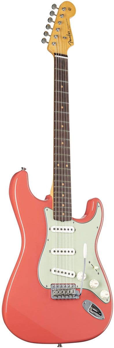 Fender Vintage Custom 1959 Stratocaster RW Fiesta Red #R141823 - Custom elektrische gitaar