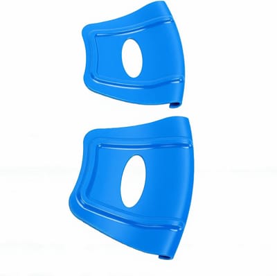 Velgbeschermers Motorfiets - Bandenwissel Hulpmiddel - Banden Vervangen - Kraspreventie ABS Materiaal - 2 stuks - Blauw