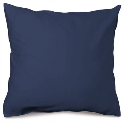 Matex Satijnen Kussensloop 40x40 cm - Navy Blauw Effen