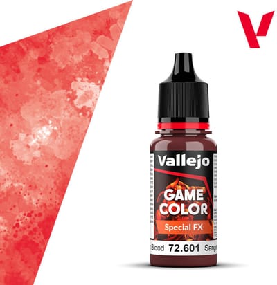 Vallejo Hobbyverf Acrylverf - 72601 Special Fx - Fresh Blood - Acryl - Verf flesje - 18 ml