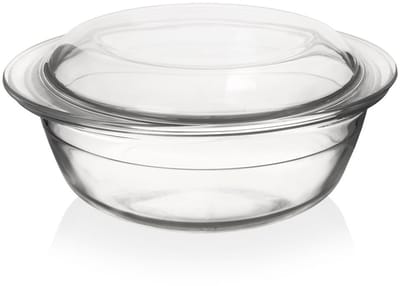 Orion Serie - Glazen Ovenschaal - 1,5 l - Met Deksel - Borosilicaatglas