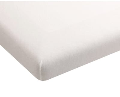 Hoeslaken Jersey Katoen - Topdekmatras Wit - 100x200 - 100% Katoen - Oeko-Tex gecertificeerd