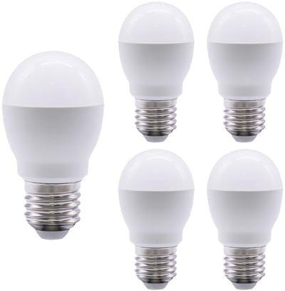 Optonica LED Kogellamp G46 E27 - 10W (vervangt 85W) - 1000lm - 2700K Warm Wit - 230V - Ø46mm - Energiezuinig - 5 stuks