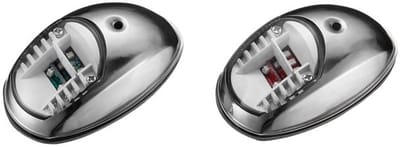 Talamex - LED Boordverlichting Set - Rood/Groen - 12V - Modern Design