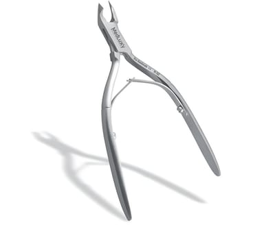 MEDLUXY - Vellentang 11 cm - 6 mm Bek - Nagelriem Knipper - RVS INOX - Cuticle Cutter voor Manicure & Pedicure - Nagelriemschaar - Vellen knipper