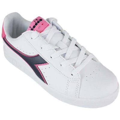 Lage Sneakers Diadora Game P Gs 101.173323 01 C8593 White/Black Iris/Pink Pas