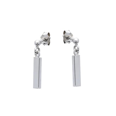 Silver Lining 108.0558.00 Oorhangers Zilver - 22mm