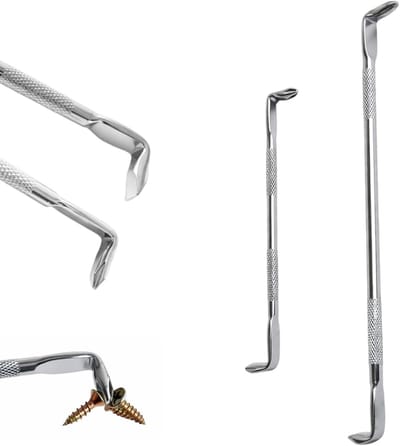 Hoekschroevendraaierset 2 stuks, 90 graden Z type dubbele kop PH1 PH2 SL6, magnetisch S2 staal voor nauwe ruimtes, meubels en auto-reparatie
