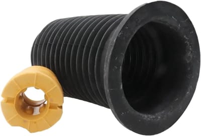 Stofkap Schokdemper - Rubberen Balg - Ophanging Beschermen - Verbeterde Rijervaring - 50 Gram - Zwart