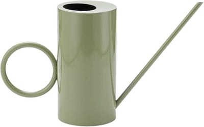Roestvrijstalen gieter - Waterkruik bloemen - Planten water geven - Lange smalle uitloop - 33.5 cm lengte - Groen
