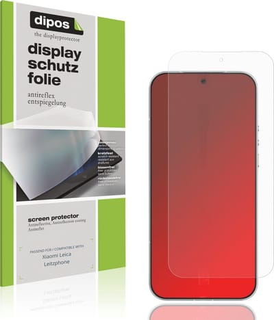 dipos – 4x Matte Beschermfolie geschikt voor Xiaomi Leica Leitzphone | Krasbestendige & antireflecterende Screenprotector Ultra-Thin