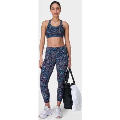 Sweaty Betty Power Gym Leggings BLAUW - Maat XS