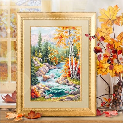 Magic Needle Mountain Creek borduren (pakket) 250-330
