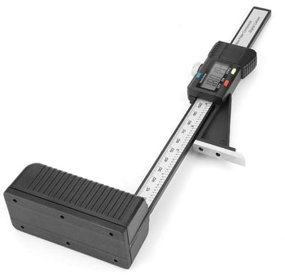 Dailygoods - Digitale hoogtemeter, 0-150 mm, magnetische precisie, digitale verticuteerhoogte, elektronische hoogtemeter met magneetvoet, digitale hoogtescheurmachine voor houtbewerking