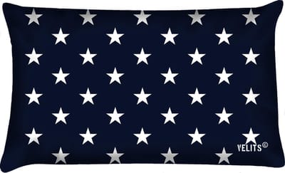 Sierkussen - Buitenkussen Hollands Glorie Waterafstotend Bootkussen Starry Night - Wit En Blauw - 60 Cm X 40 Cm