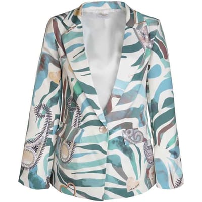 Mucho Gusto Blazer Moon Green Maat: XS | Blazers Outlet | Dames | Groen