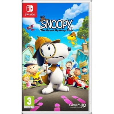 Nintendo Switch Switch Snoopy & The Great Mystery Club NL/FR Games