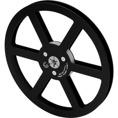 14 7 Inch Lege Tape Spoel Professionele Aluminiumlegering 6 Gaten Open Reel Geluidsband Opwindspoel voor zwart