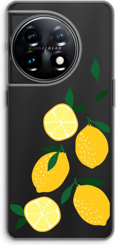Case Company® - Hoesje geschikt voor OnePlus 11 hoesje - You're my lemon - Soft Cover Telefoonhoesje - Bescherming aan alle Kanten en Schermrand