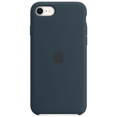 Apple hoesje geschikt voor Apple iPhone SE (2020)/SE (2022) - Siliconen Back Cover - Blauw