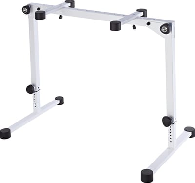 König & Meyer 18820 Omega Pro Keyboard Stand (Pure White) - Keyboard tafel