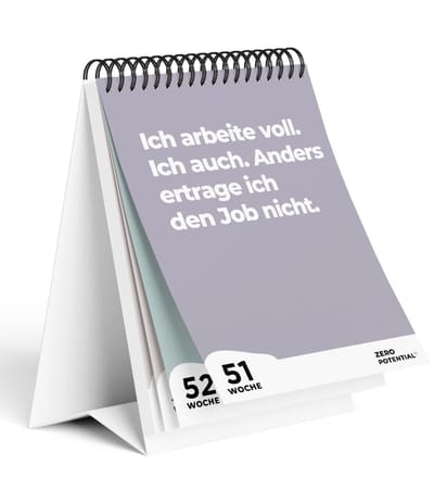 Dailygoods- Kalender 2026 - Demotiverende Tafelkalender - Grappige Spreuken - A6 Formaat - Kantoordecoratie - Cadeau voor Collega's