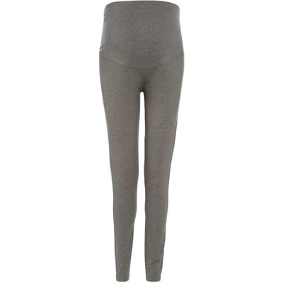 Baby's Only Zwangerschapsbroek Glow - Zwangerschapslegging gemaakt uit 95% viscose en 5% elastaan - Hazel Brown - S