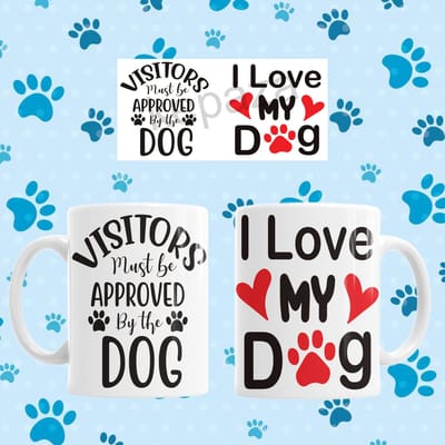 Mok Visitors must be approved by the dog (I Love my dog/s)