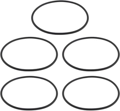 - Badstop Rubber O-Ring 44x41x1.5mm - Bad Plug - Waterdicht - Zwart - Wasmachine Accessoire - Geschikt voor Bad Pluggen - Rubber - 5 stuks