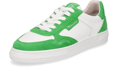 Tamaris 1-23617-42 700 dames lage sneaker damesschoenen M2361742 groen