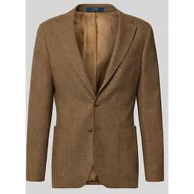 modern fit colbert met wol model 'HERRINGBONE'