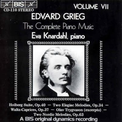 Eva Knardahl - Grieg: Fra Holbergs Tid, Op. 40 | 2 Elegisk (CD)