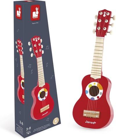 Janod - Confetti - Mijn eerste gitaar - Voor kleine muzikanten