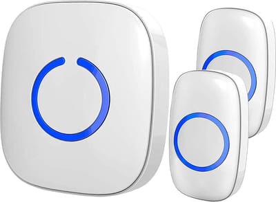 Draadloze Deurbel met Ontvanger  - IP55 Waterdicht - Veel melodieën en volumes - Duurzaam
