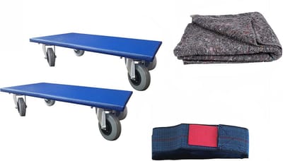 Zetmeubels 600x350 mm + Verhuisdeken 150x300 cm + Montageband XL