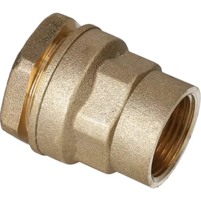 Sanivesk Tyleen Recht Overgang Messing 25mm X 3/4"f