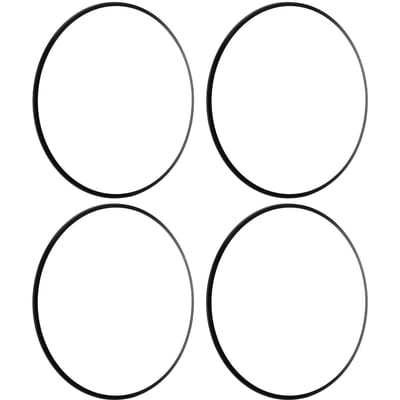 4 Stuks 17 Inch Wielvelgbeschermring Aluminiumlegering Zelfklevende Wielvelgbeschermer Sierring voor